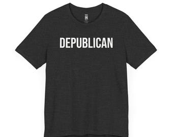 Depublican T-shirt, Ironic Independent Political Party T Shirt for