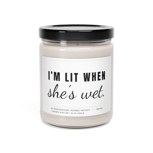 Świeca Shes Wet Spicy Vday Romantyczna Niegrzeczna Dekoracja Sypialni Nieodpowiednia Walentynkowa Mąż Chłopak Prezent Zapachowa Świeca Seks Przy Łóżku