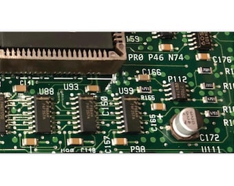 PCB Bumper Sticker, Tech Circuitboard Decal, Techie Motherboard Laptop Sticker Stocking Filler Computer Decoration, IT Support Gift Engineer