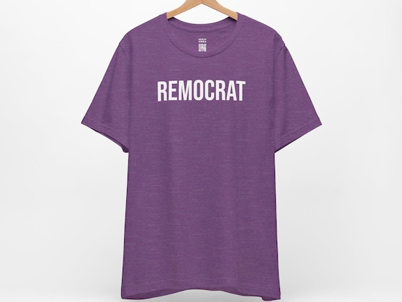 Remocrat T-shirt, Ironic Independent Political Party T Shirt for