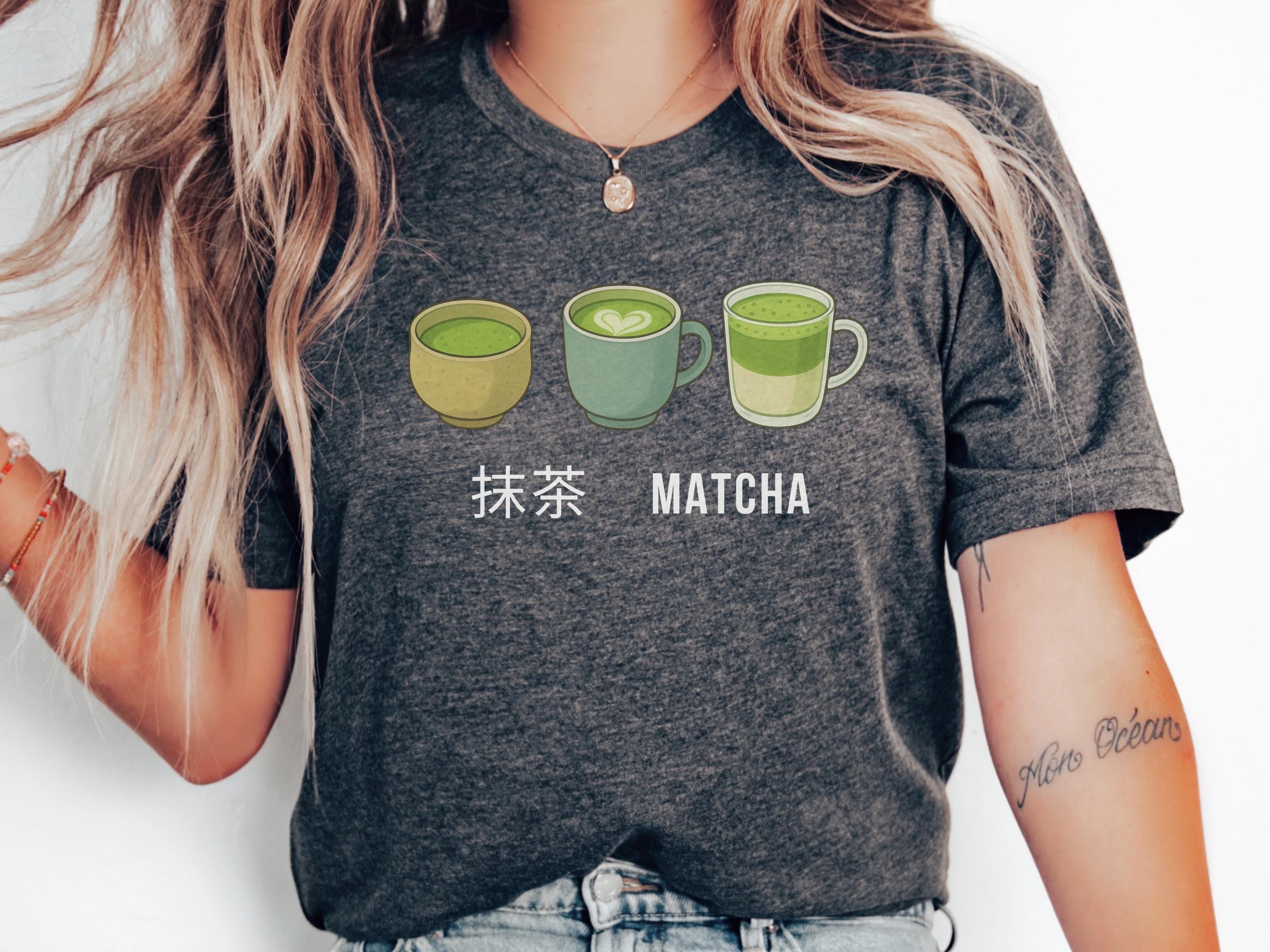 Matcha 周年 記念 t シャツ デザイン Perfect Matcha Drink Graphic T