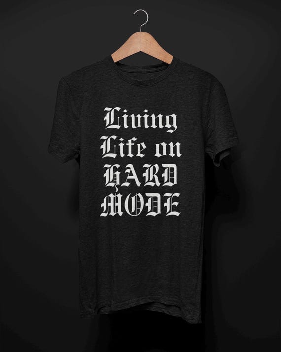 T-shirt gothique pour homme DARKSIDE 'smoking reaper