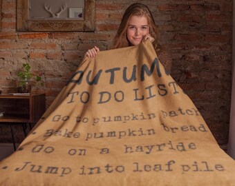 Manta de otoño, decoración de octubre y noviembre, regalo de Acción de Gracias para mujeres y hombres, acogedora funda de cama, decoración de temporada de calabaza