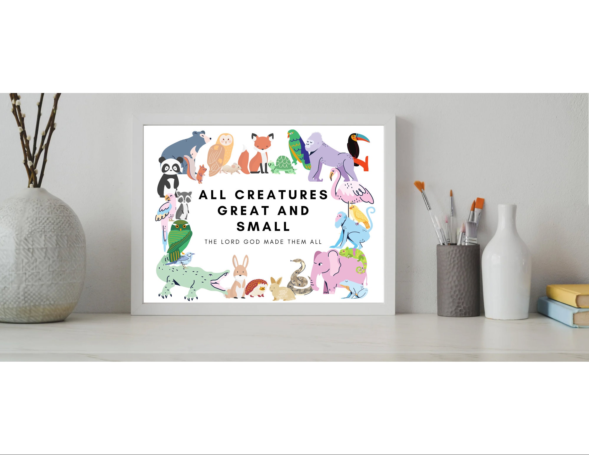 All Creatures Great and Small *digital Download* - Etsy