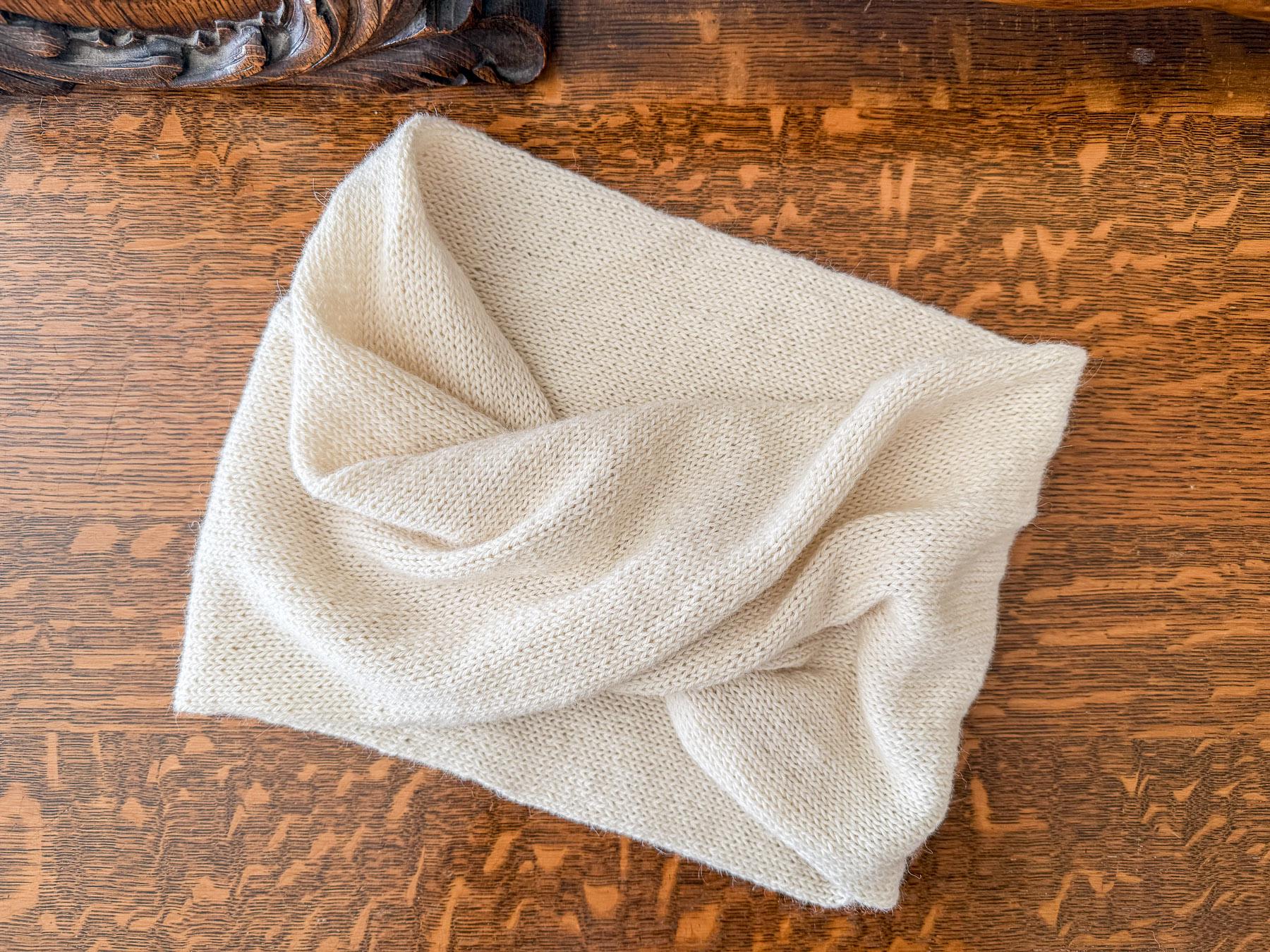 Infinity Tube Cowl Knitting PATTERN / Unique Scarf Quick Knit Gift ...