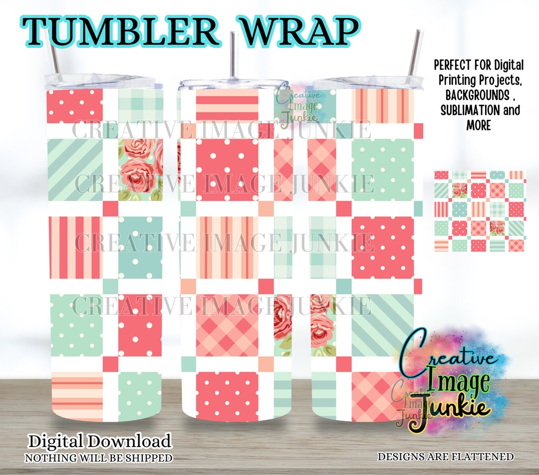 Quilter Tumbler Wrap Sewing Tumbler Wrap Digital Download Etsy