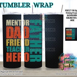 Dad Tumbler Wrap, Fathers Day Gift, Dad Life Tumbler, Cool Dad Design, Digital Tumbler Wrap, Dad Sublimation Wrap, Instant Download