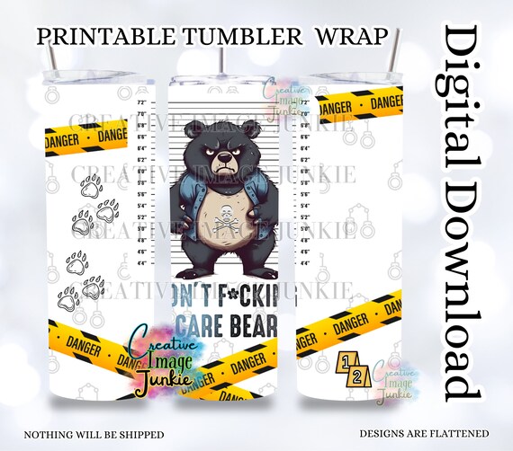 Emotional Bears- UVDTF Wrap Emotional Bears- UVDTF Wrap