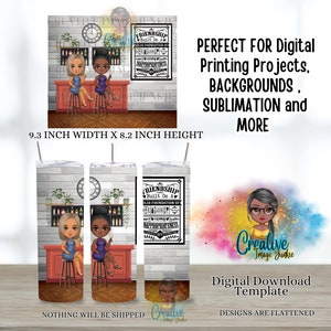 Emballage pour gobelet meilleur ami, emballage pour sublimation 20 oz, emballage pour gobelet Bestie personnalisé, téléchargement numérique, emballage pour gobelet collègue, tasse collègue