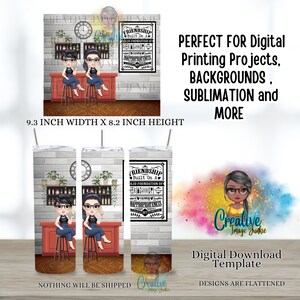 Arbeit Bestie Tumbler Wrap, 20 Unzen Sublimation Wrap, Bestie Tumbler Wrap, digitaler Download, bester Freund Tumbler Wrap, Coworker Tumbler Wrap