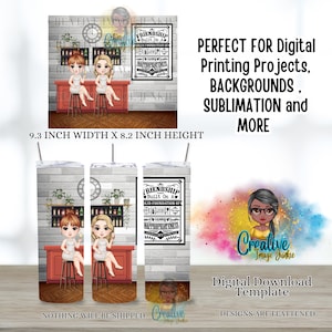 Arbeit Bestie Tumbler Wrap, 20 Unzen Sublimation Wrap, Bestie Tumbler Wrap, digitaler Download, bester Freund Tumbler Wrap, Coworker Tumbler Wrap