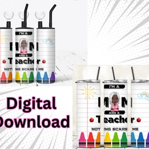Mama Becher wickeln, Lehrer Becher wickeln, 20 Unzen Sublimationsbecher, personalisierte Becher wickeln