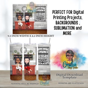 Arbeit Bestie Tumbler Wrap, 20 Unzen Sublimation Wrap, Bestie Tumbler Wrap, digitaler Download, bester Freund Tumbler Wrap, Coworker Tumbler Wrap