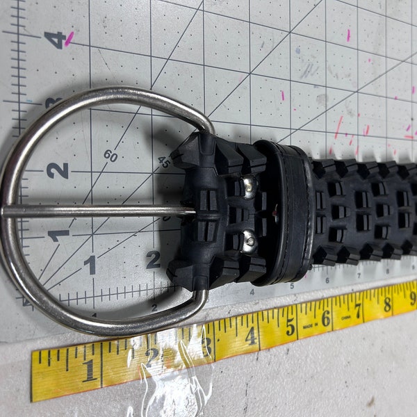Recycled SUPER CHUNKY Bike Tire Belt ( Buckle, Any Size You Want!)
