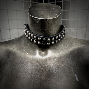 Bike Chain Choker Necklace made from Recycled Inner Tube