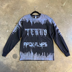 SHiRT-2-DYE-4: LONG SLEEVE Tekno Apokalypse
