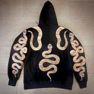 Viking Oroboros Hoodie (Brown Snake)
