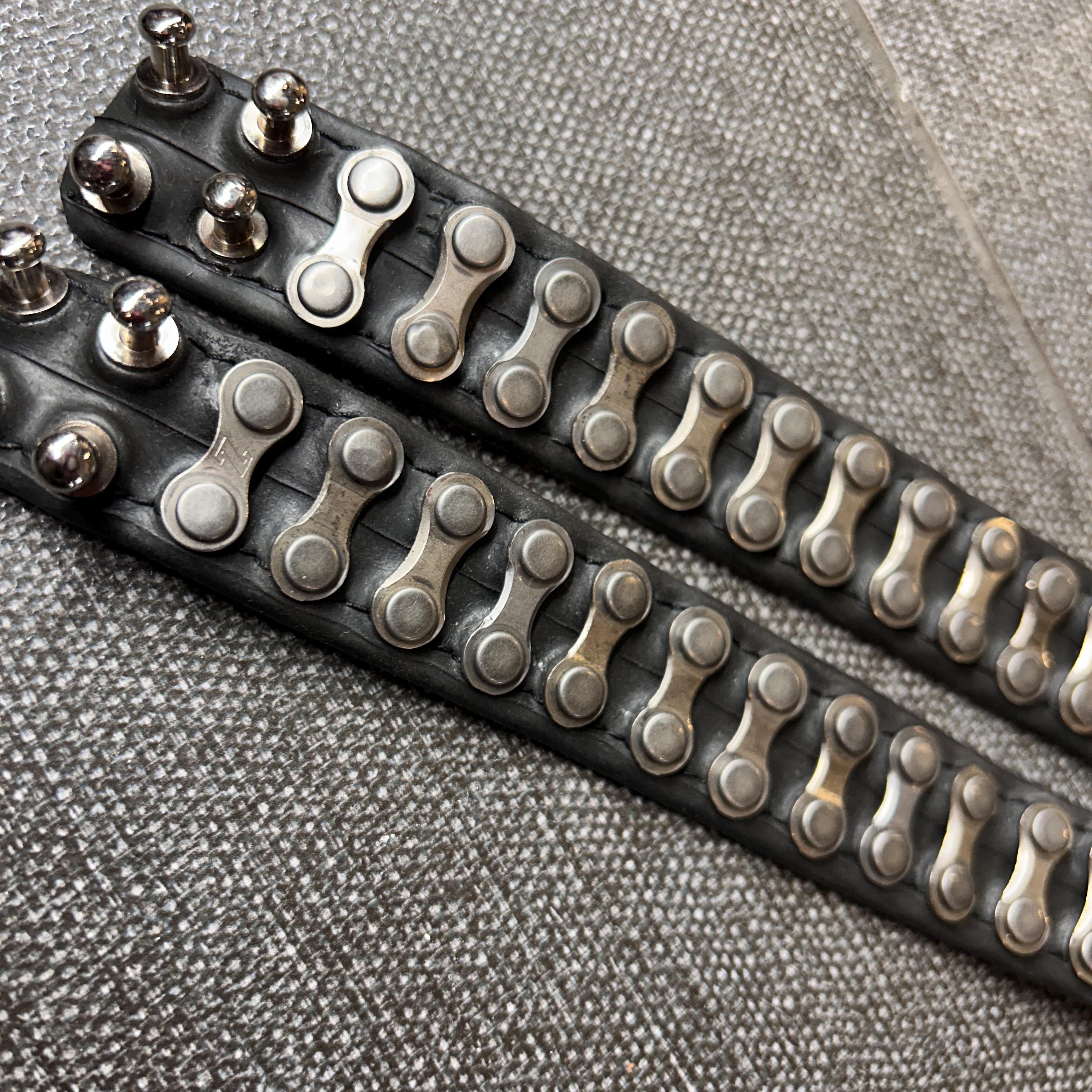 BykeChainz Bracelet Set (Silver Metal)
