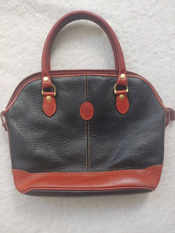 vintage handle top satchel Gem