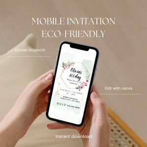 doljanchi mobile invitation dohl 100day file custom file korean baek il decoration doljanchi board dohl template diy dohl board 돌상 백일