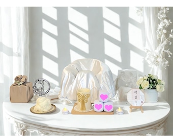 korean TRADITIONAL DOHL TABLE  백일 baekil table party set for korean baby 100thdaycelebration 100days decor traditional doljanchi