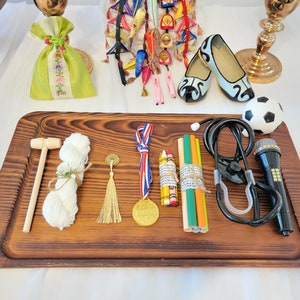 Doljabi set korean birthday gift doljabi kit dohl table dol party korean dol korean dohl dohl party korean decor dohl decor dol celebration