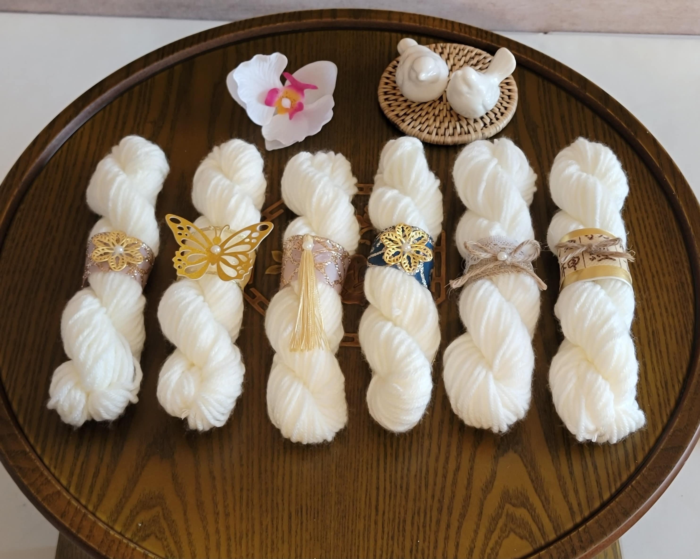 Korean 1st Birthday Doljabi Yarn Cake Thread Cake Topper Dohl Party Supplies Korean One Year