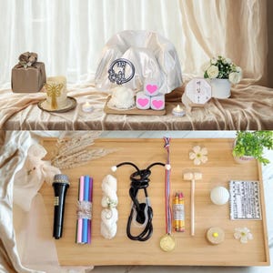 korean TRADITIONAL DOHL TABLE  백일 baekil table party set for korean baby 100thdaycelebration 100days decor traditional doljanchi