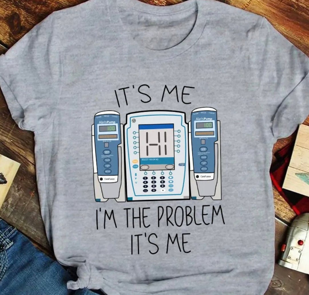 Funny Nurse Shirt Beeping IV Pump Shirt Infusion Nurse Etsy