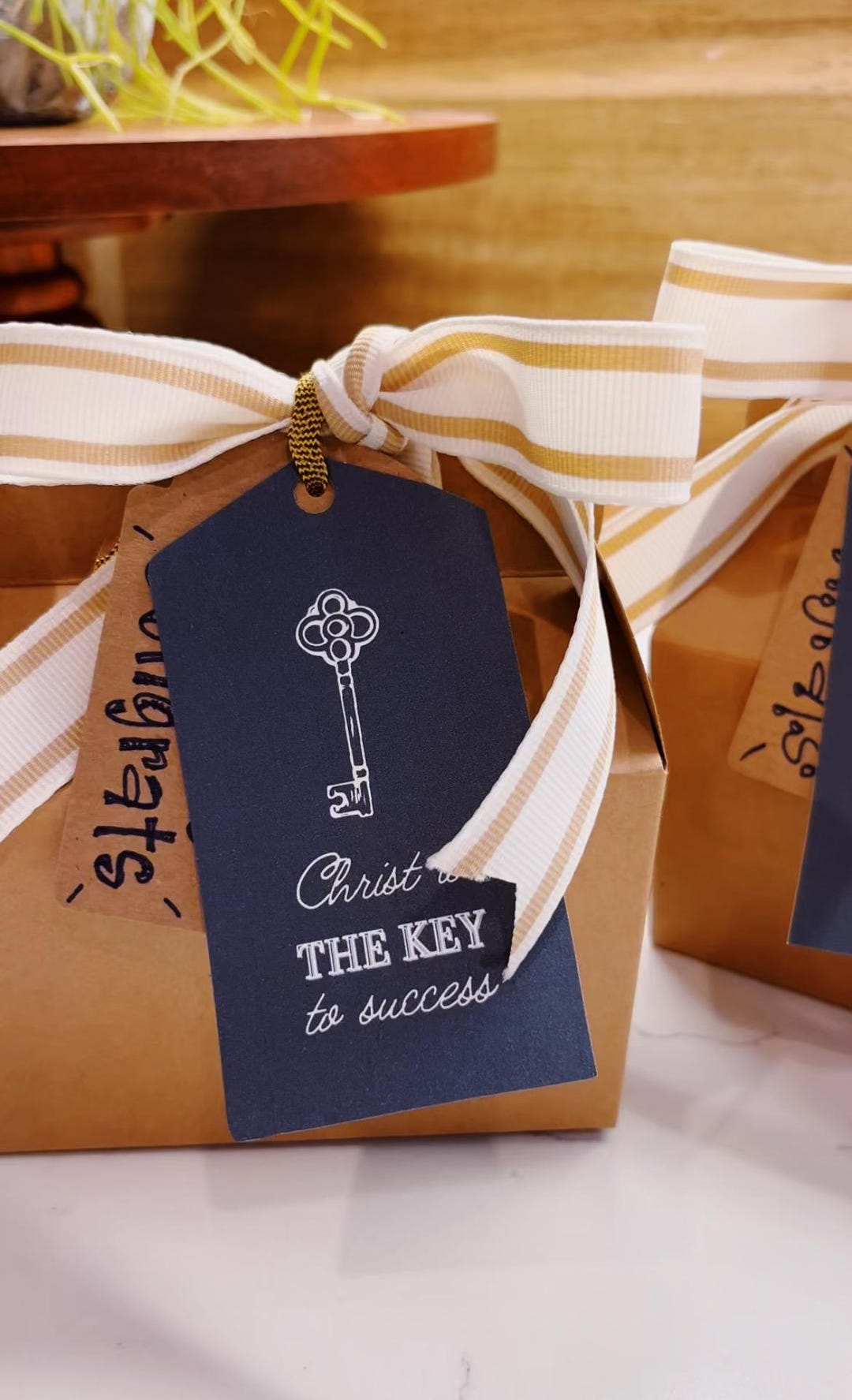 Christ is the Key | Printable Gift Tag Digital Download - Etsy