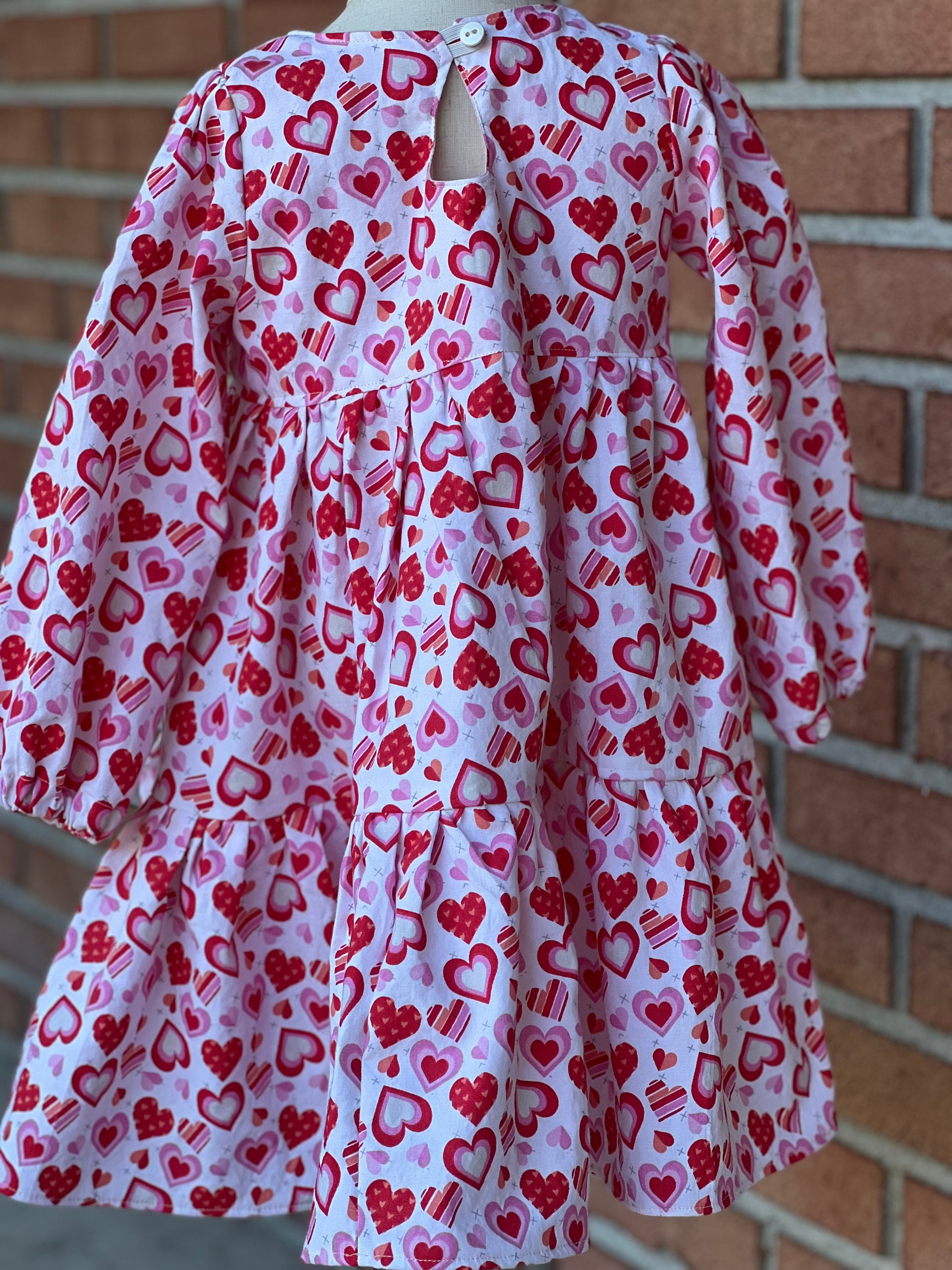 Be Mine Valentine Pink Heart Knee Valentine's Day Outfit Sydney