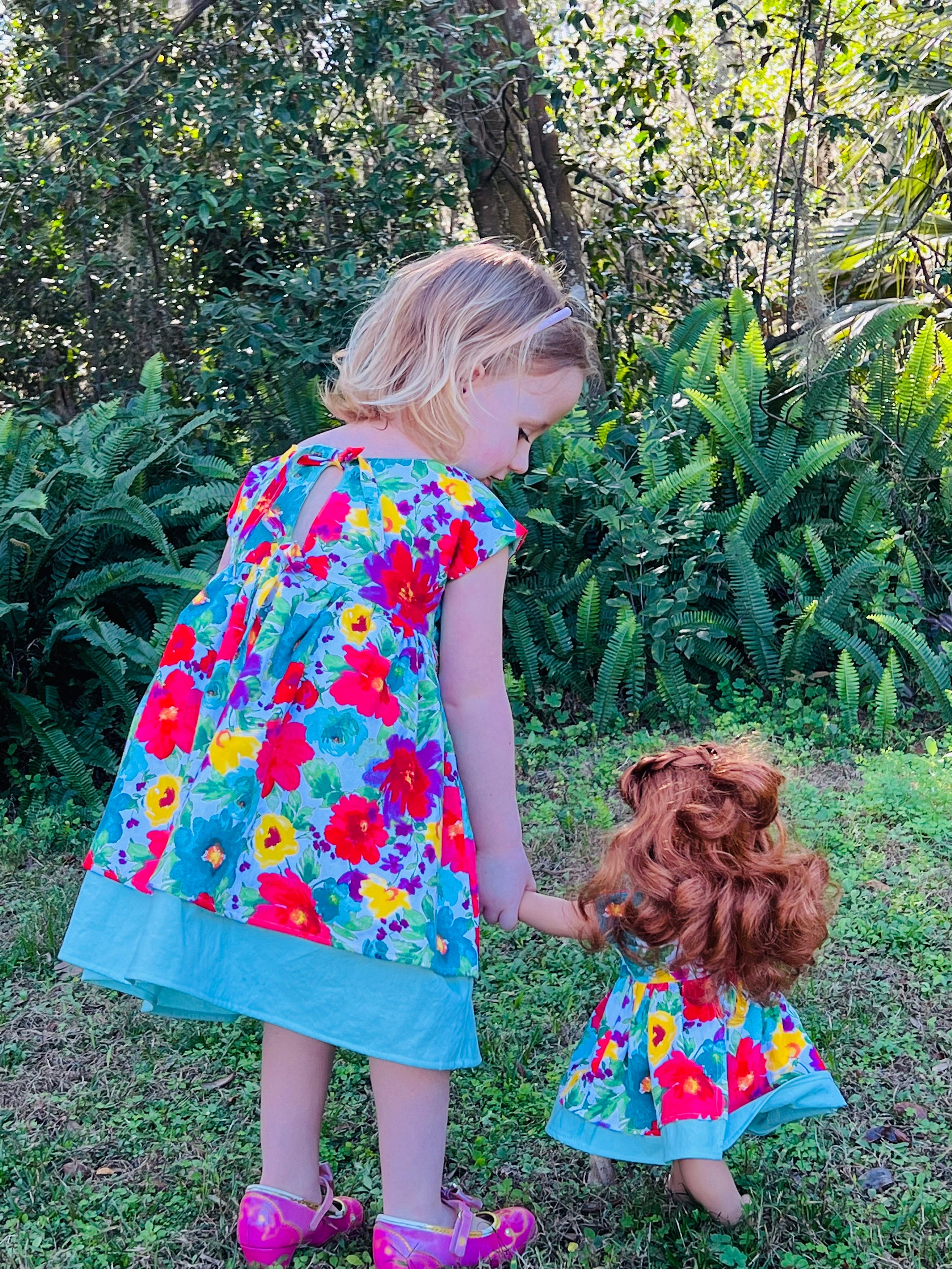 Matching Girl and Doll Dress Girl Dress Size 4 Dress for Etsy