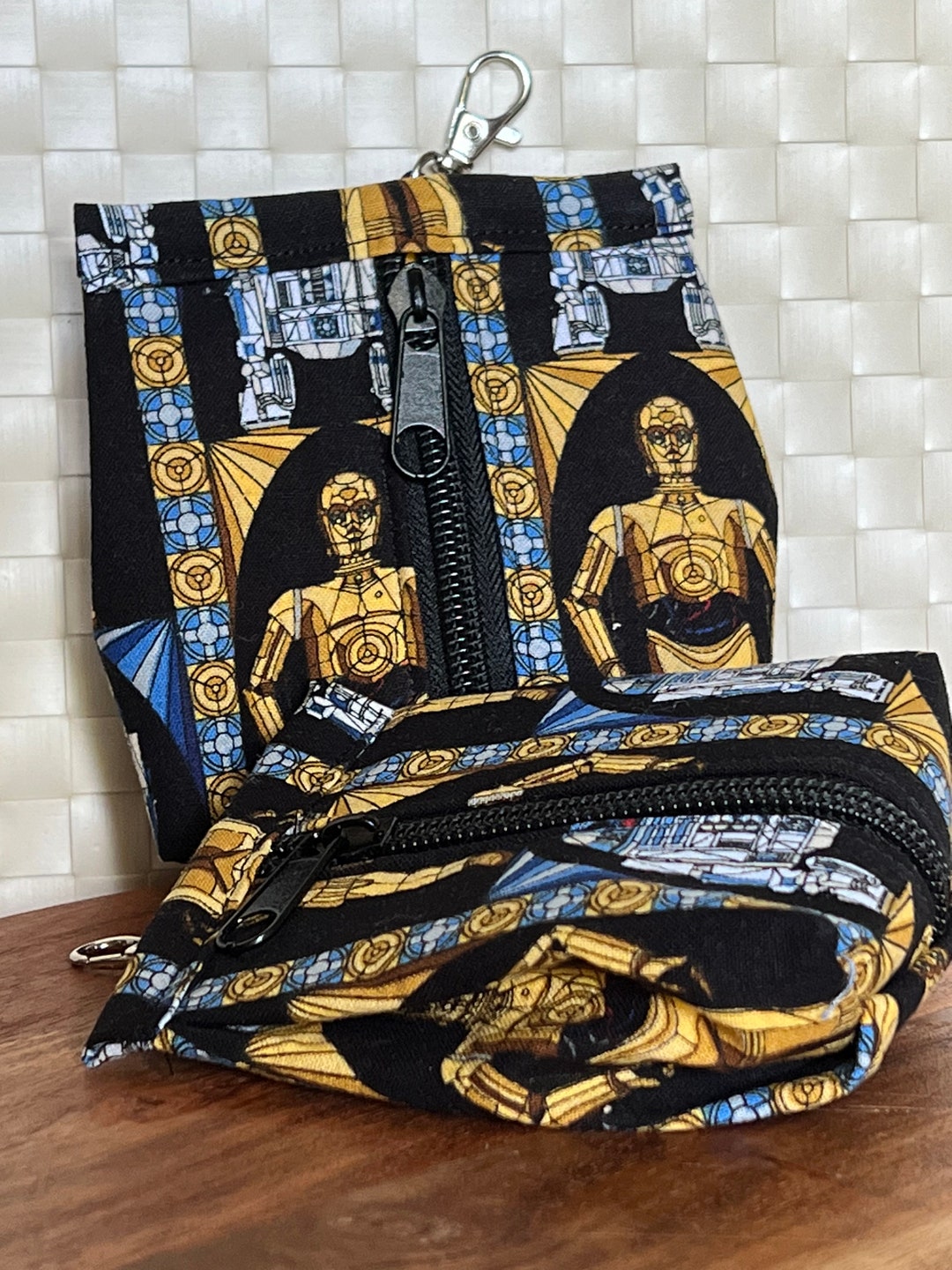 Kit Diamond Painting - Star Wars - R2D2 och C3PO - 18 x 18 cm - För