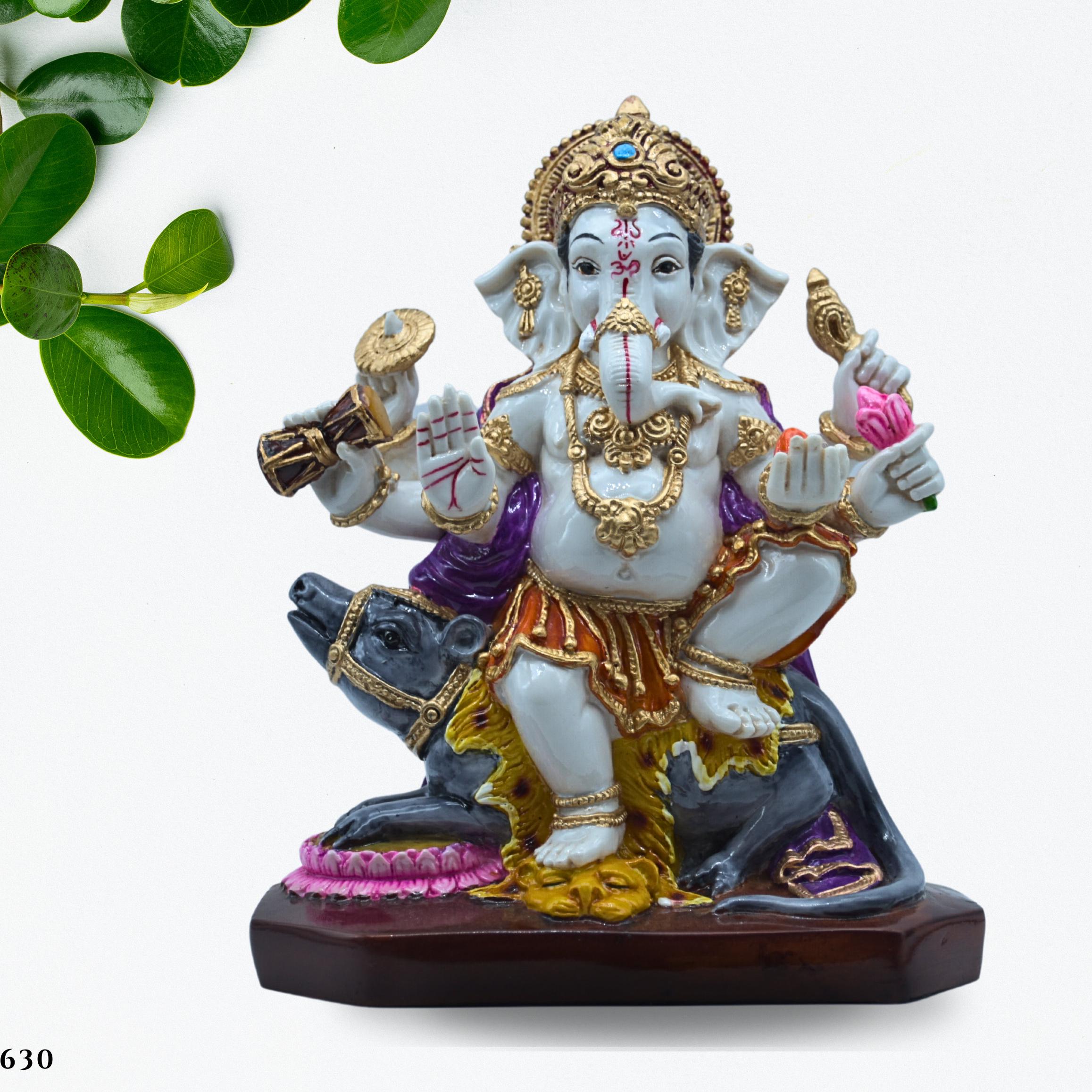 グリーアベンチュリン☆ネズミの乗ったガネーシャ神様 【公式通販】