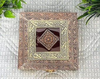 Handcrafted Wooden Dry Fruit Box | Indian Wedding Return Gift