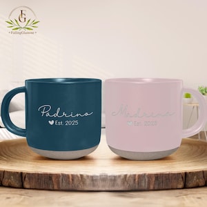 Godparents Gift Mug, Godparent Proposal Gifts, Custom Madrina Mug, Padrino Mug, Godmom Goddad, Christening Gift,Spanish Godmother Coffee Mug