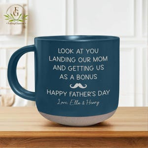 Funny Step Dad Father's Day Gift, Stepdad Mug, Personalized Bonus Dad Mug, Father's Day Gift From Step Daughter, Funny Stepdad Gift For Dad