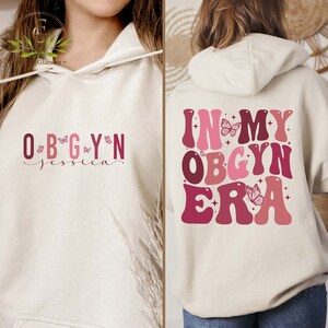 Personalized OBGYN Sweatshirt, Custom OBGYN Nurse Shirt, Obstetrics and ...
