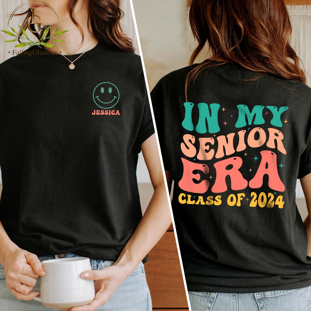 In My Senior Era Shirt Senior 2024 Shirt Class of 2024 Tee - Etsy