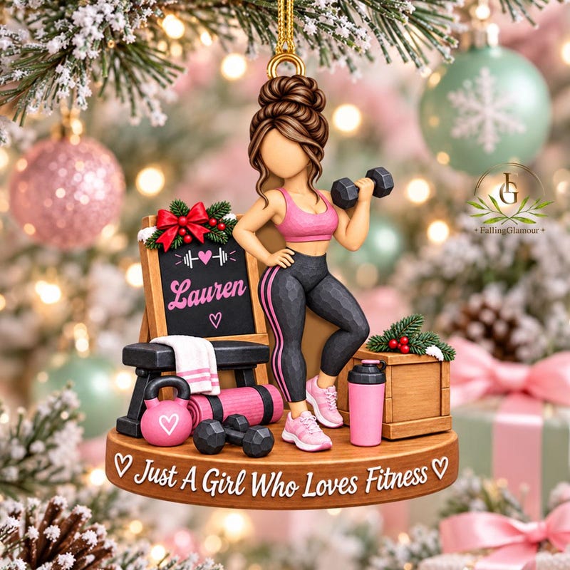 Womens Gym Ornaments - Etsy
