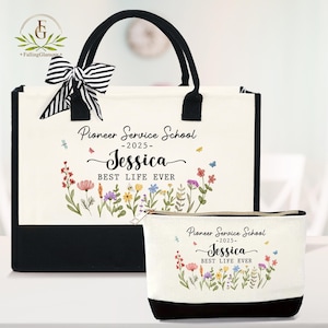 Personalized Pioneer School Tote Bag, Pioneer School 2025 Gift, Pioneer Service School Tote, Best Life Ever Bag, JW gift, JW Pioneer Gift