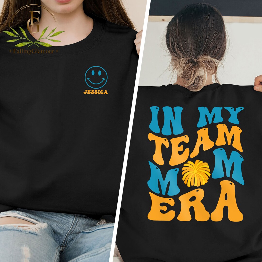 In My Team Mom Era Shirt, Sport Mom Shirt, Funny Shirt Tee, Era Shirt