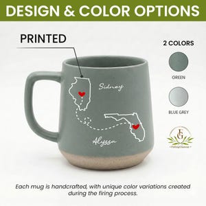 Taza personalizada para hermanas, regalo para hermanas a distancia, regalos de cumpleaños para hermanas, regalos para hermanas, taza para hermanas, taza para hermanas que se mudan, regalo para hermanas a distancia imagen 9