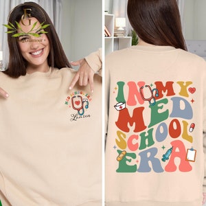 In My Med School Era Shirt, Medical Student Shirt, Medical School, Med Student Gifts, Future Dr Gift, Residency Match Day, Nursing School