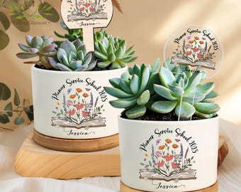 Personalized Pioneer School Gift – Best Life Ever Planter with Bible Verse, Jehovah Witness Graduation Gift, Class of 2025 Favor
