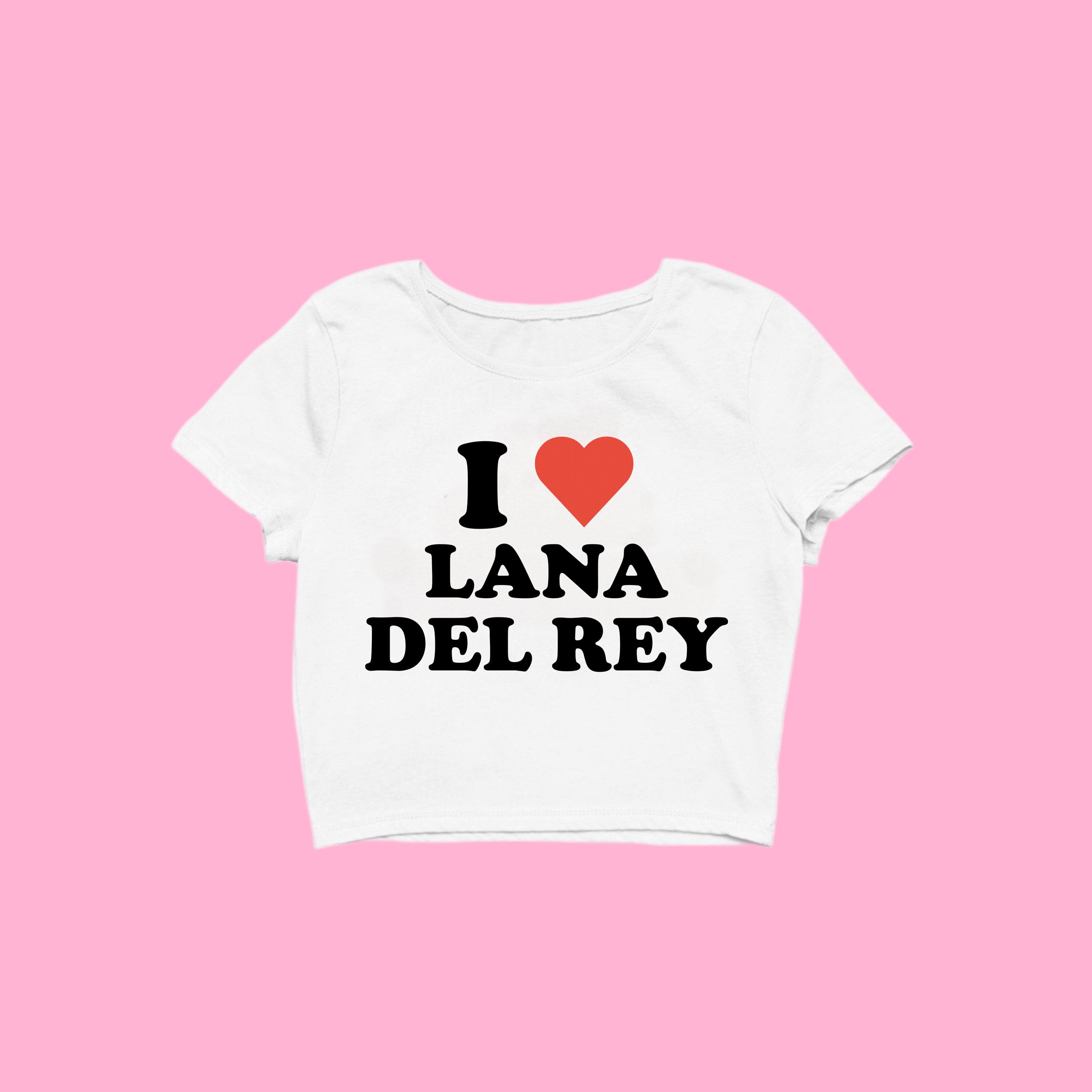 I Heart Lana Del Rey Baby Tee - Etsy