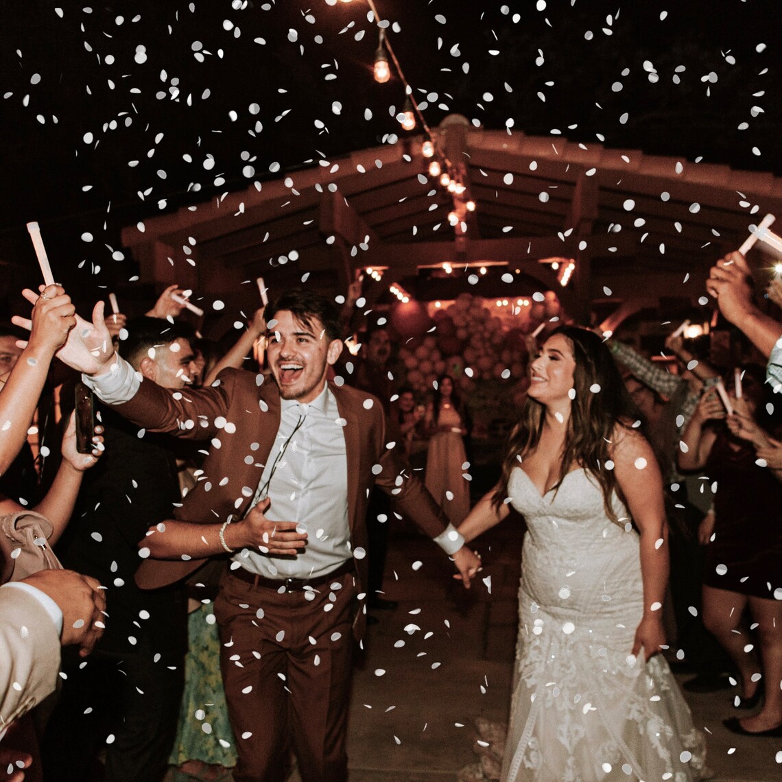 Rice Paper Confetti Biodegradable Water Soluble Confetti Etsy Canada