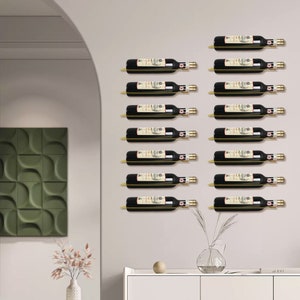 24 bottle metal wine rack store