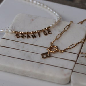 Custom pearl necklace