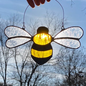 stained glass bee